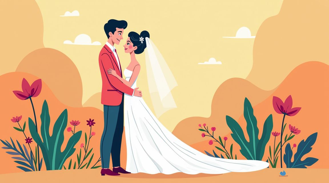 bodas de casamento - Ilustração detalhada sobre bodas de casamento