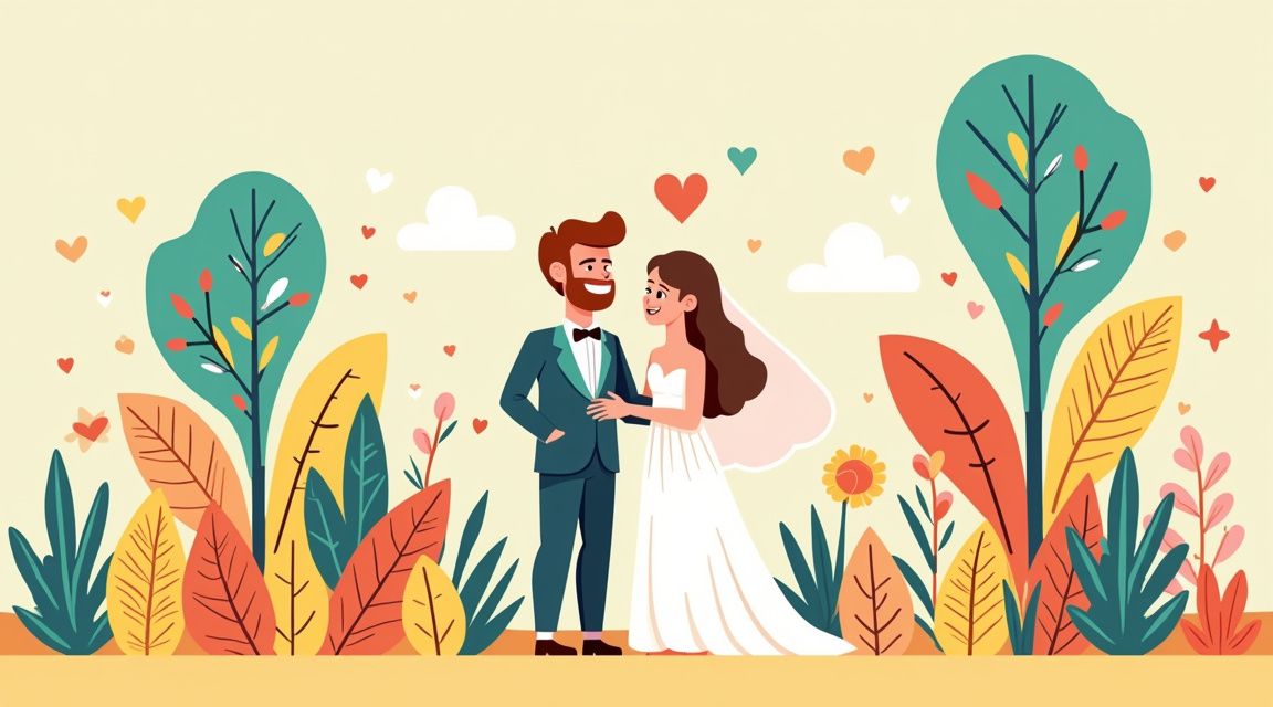 bodas de casamento - Principais benefícios de bodas de casamento ilustrados